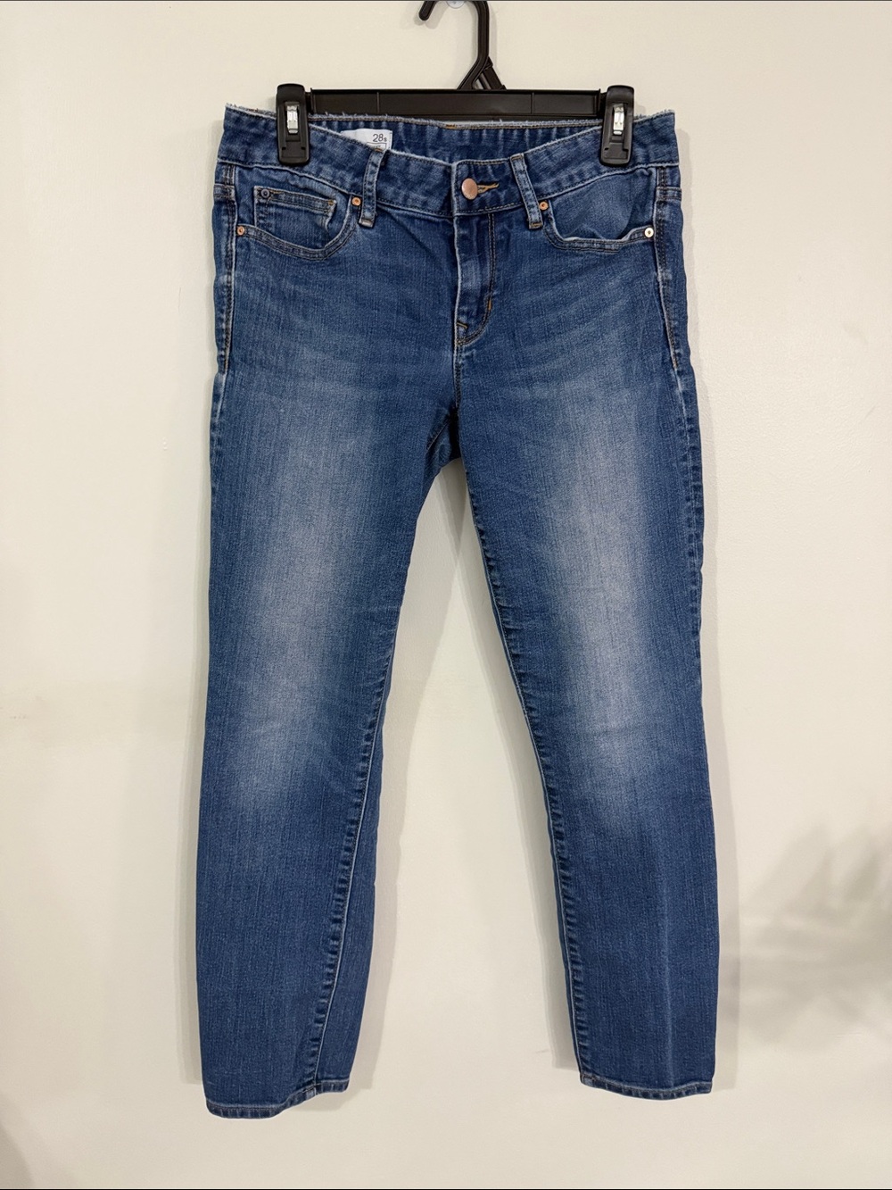Slim Skinny Jeans in Mid Blue Wash